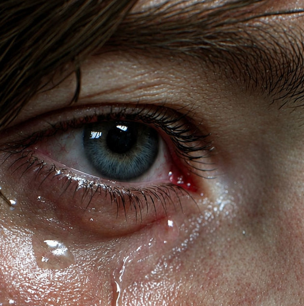 Fine-art photograph representing vulnerability.